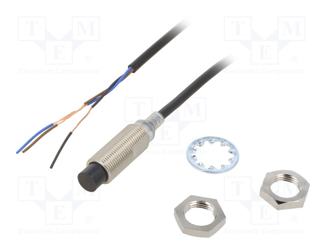 Sensor: inductive; Output conf: PNP / NO; 0÷8mm; 10÷30VDC; M12