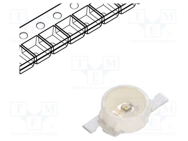 LED; SMD; red; 1.91÷4.8lm; 560÷1800mcd; Ø2.1mm; 120°; 1.8÷2.55V