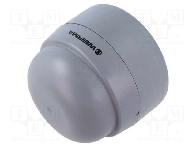 Signaller: sound; horn,continuous tone; 24VDC; 24VAC; 108dB(d=1m)