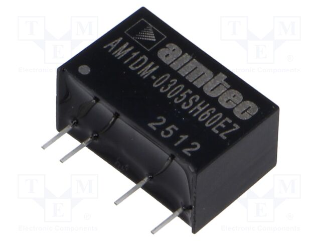 Converter: DC/DC; 1W; SIP7; AM1DM-EZ