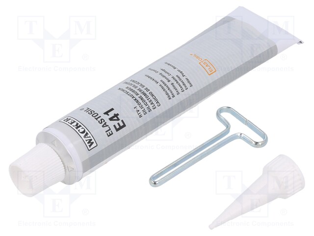 Silicone rubber; colourless; 90ml; ELASTOSIL E41; 20min