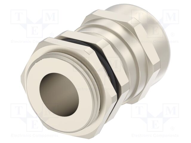 Cable gland; with long thread; PG16; IP68; Mat: brass; Entrelec