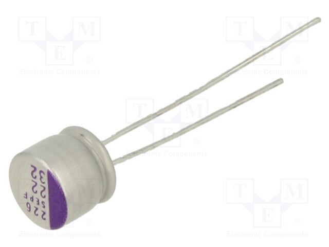 Capacitor: polymer; 22uF; 32VDC; ESR: 35mΩ; SEPF; SMD; ±20%