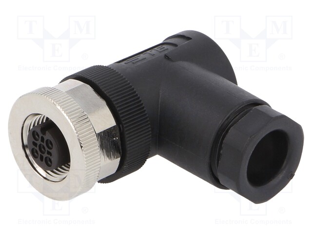 Plug; M12; PIN: 3; female; A code-DeviceNet / CANopen; for cable