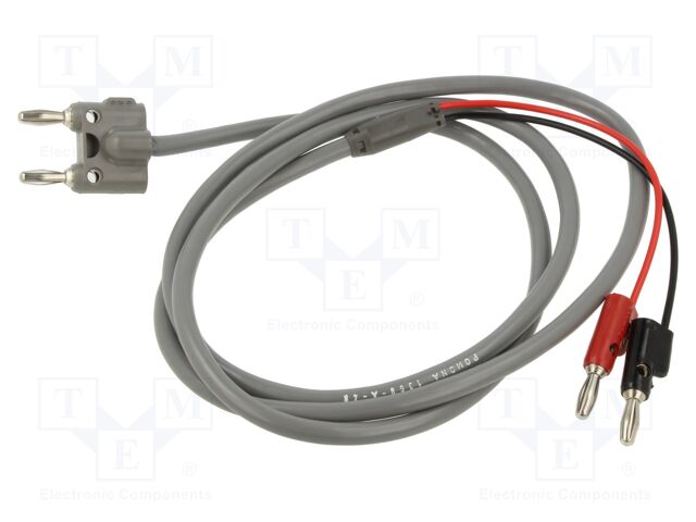 Test lead; Urated: 300V; Len: 1.219m; black,red,grey; Series: 1368