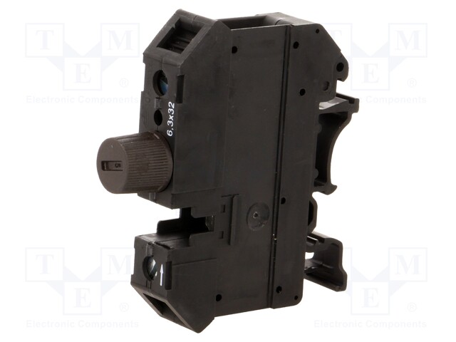 Splice terminal: rail; 0.5÷16mm2; ways: 1; terminals: 2; Width: 12mm