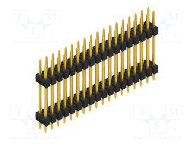 Connector: pin strips; pin header; male; PIN: 36; 2.54mm; THT; 2x18