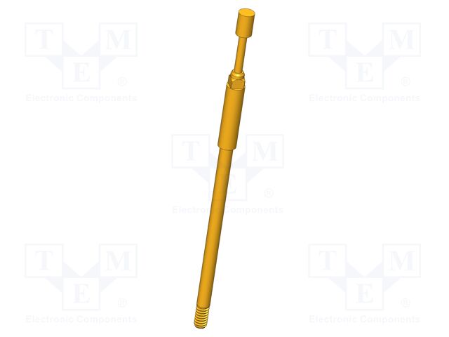 Test needle; Operational spring compression: 4mm; 8A; Ø: 2mm; 3N