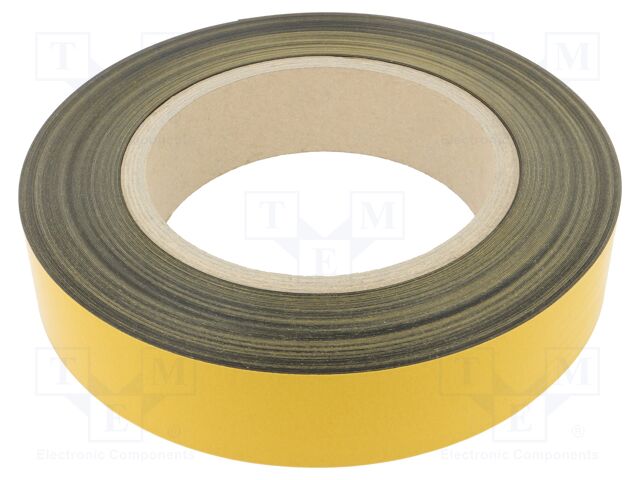 Tape: marking; black; L: 50m; W: 50mm; self-adhesive; PVC