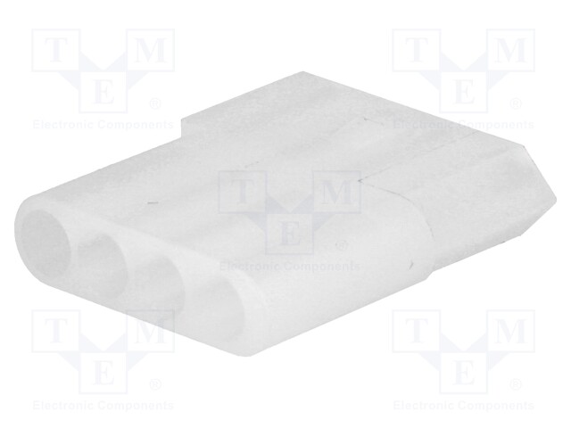 Plug; wire-wire/PCB; male/female; Standard .093"; 5.03mm; PIN: 4