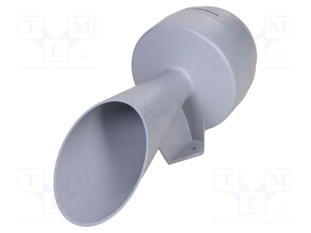 Signaller: sound; horn,continuous tone; 24VDC; 24VAC; 108dB(d=1m)