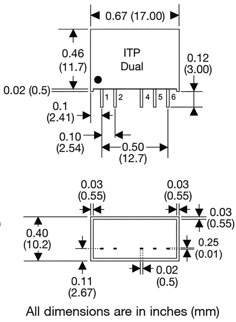 Converter: DC/DC; 12VDC