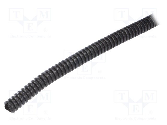 Protective tube; Conduit size: 16; LDPE; black; L: 100m; Øint: 11mm