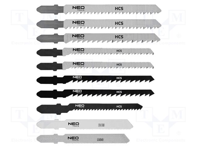 Wood,metal,plastic,jigsaw; 10pcs.
