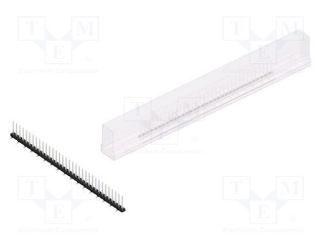 Connector: pin strips; pin header; male; PIN: 34; 2mm; SMT; 1x34