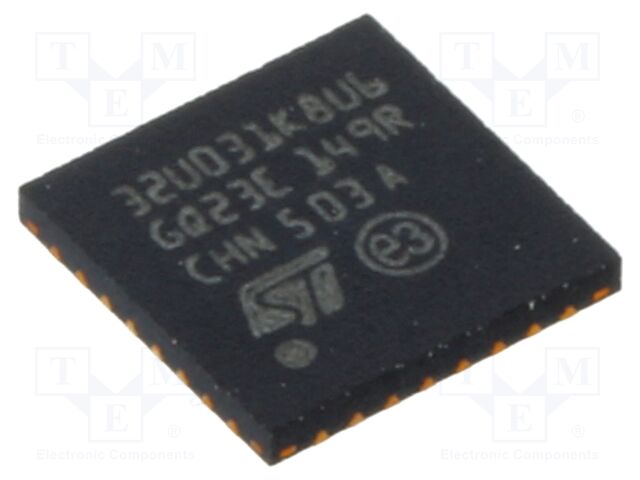 IC: ARM microcontroller; 56MHz; UFQFN32; 1.71÷3.6VDC; -40÷85°C