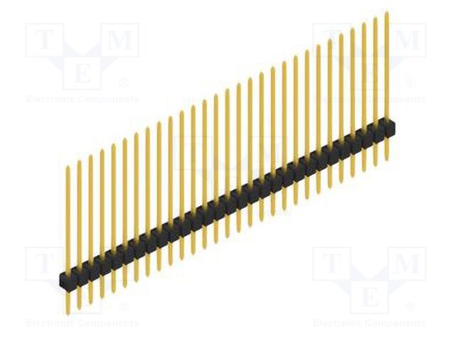 Connector: pin strips; pin header; male; PIN: 29; 2.54mm; THT; 1x29