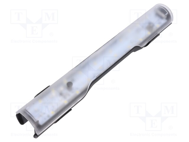 LED lamp; IP20; 12÷48VDC; 6W; 600lm; 5000K; clip,magnet; -30÷55°C