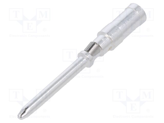 Contact; male; 1.6mm; silver plated; 1.5mm2; 16AWG÷15AWG; crimped