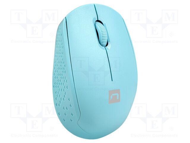 Optical mouse; blue; USB A; wireless; No.of butt: 3; 10m