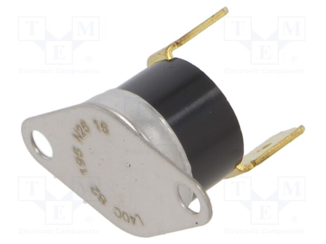 Sensor: thermostat; NC; Topen: 40°C; Tclos: 25°C; 10A; 240VAC; ±5°C