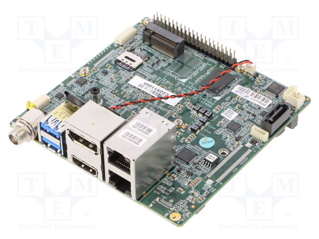 Single-board computer; RAM: 4GB; Flash: 32GB; 117x116x70mm; 12VDC