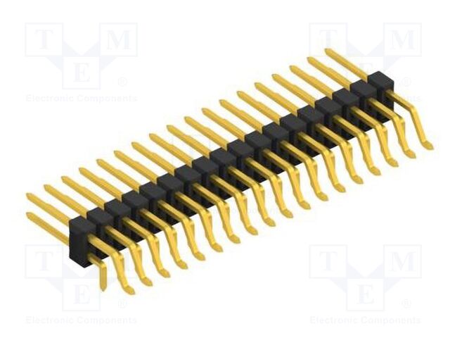 Connector: pin strips; pin header; male; PIN: 36; 2.54mm; SMT,THT