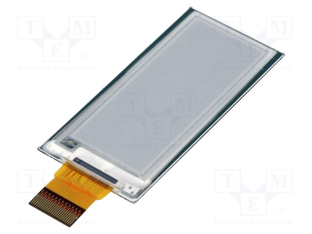 Display: e-paper; 2"; 172x72; Window dimensions: 48.16x20.16mm