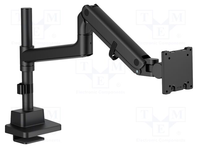 Holder; table edge; 27kg; 57"; black; Arm len: 653mm; monitor x1