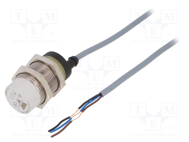 Sensor: inductive; 0÷15mm; 10÷36VDC; M30; Connection: lead 2m; IP67