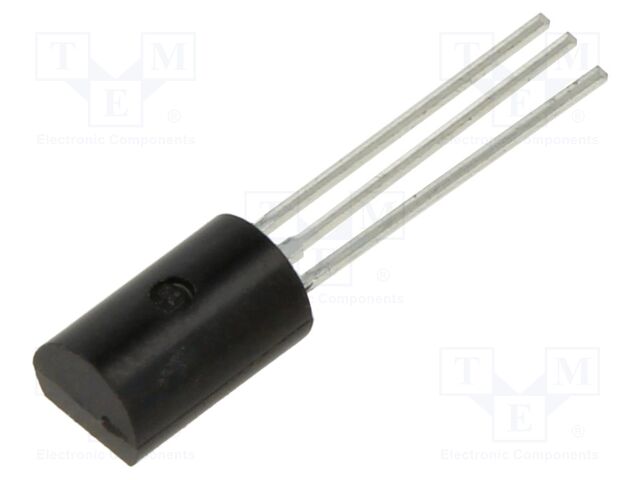 Transistor: PNP; bipolar; 50V; 2A; 0.9W; TO92L