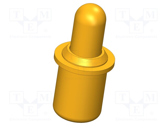 Test needle; Operational spring compression: 1mm; 8A; Ø: 1.3mm