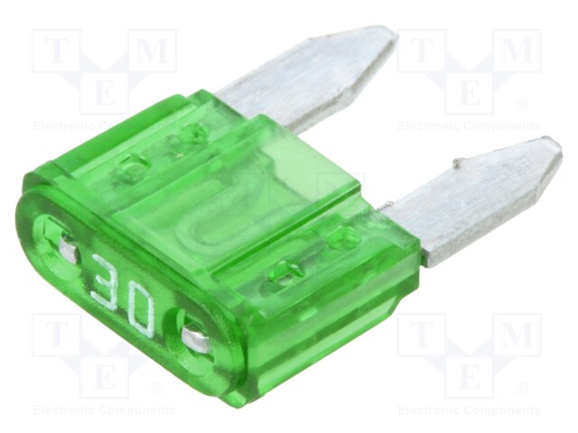 Fuse: fuse; 30A; 32VDC; automotive; 11mm