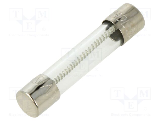 Fuse: fuse; time-lag; 2A; 250VAC; cylindrical,glass; 6.3x32mm; MDL