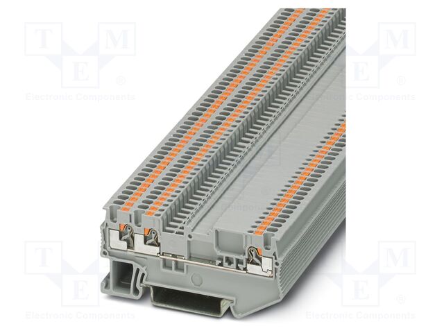 Splice terminal: rail; PT; PA; L: 30.5mm; terminals: 3; W: 3.5mm