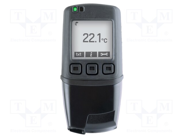 Data logger; temperature; ±1,5°C; Power supply: 2x 3,6V 1/2AA