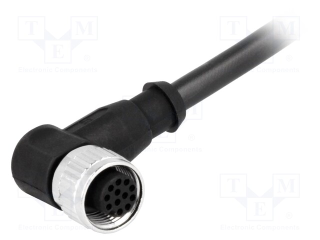 Plug; M12; PIN: 12; female; A code-DeviceNet / CANopen; 0.5m