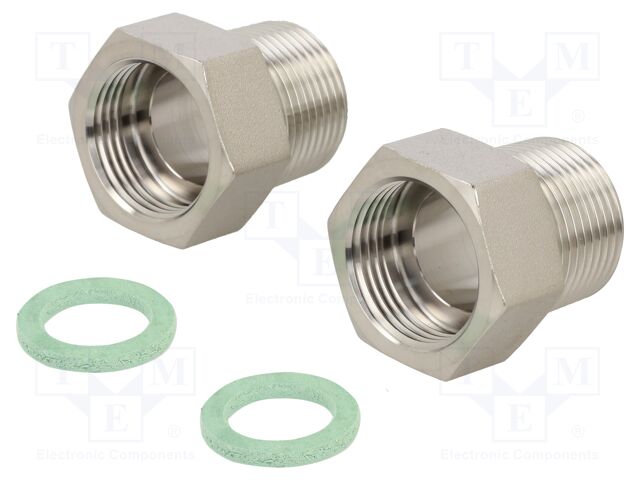 Adapter set; Picomag; flow sensor mounting; male