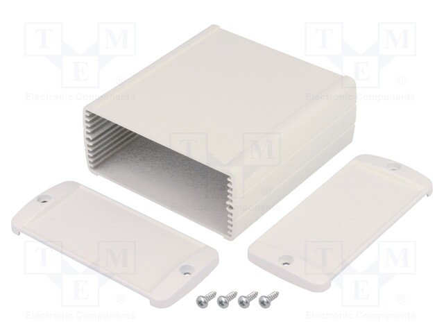 Enclosure: multipurpose; TEKAM; X: 85mm; Y: 100mm; Z: 37mm; aluminium
