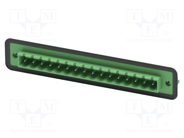 Feed-through header, nominal cross section: 2.5 mm?, color: 
