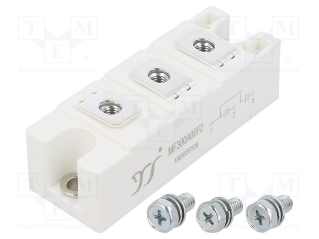 Module: diode; common anode,double; 600V; If: 300A; F2; Ufmax: 1.65V