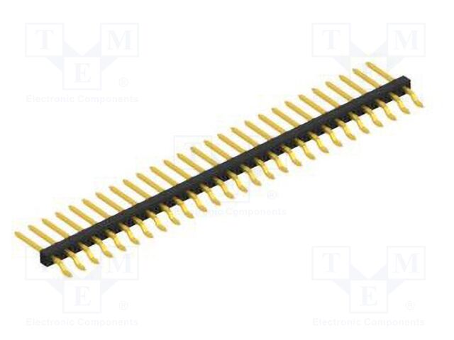 Connector: pin strips; pin header; male; PIN: 27; 2mm; SMT; 1x27