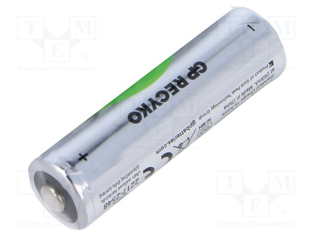 Re-battery: Ni-MH; AA; 1.2V; 2600mAh; ReCyko+; bulk,industrial