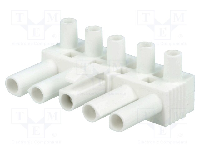 Connector: pluggable terminal block; screw terminal; male; 16A