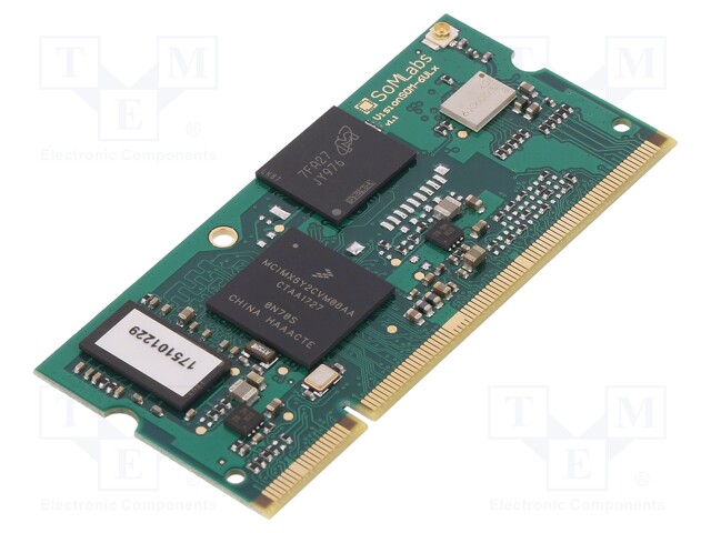 Module: SOM; RAM: 512MB; Flash: 4GB; i.MX6ULL; 67x32x4mm; 4÷5.5VDC