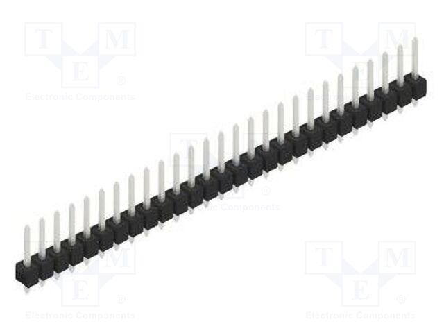 Connector: pin strips; pin header; male; PIN: 27; 2.54mm; THT; 1x27