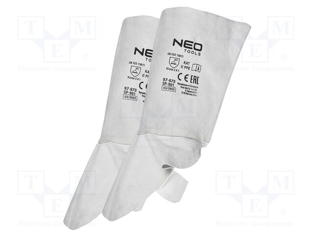 Overboot; leather; welding bays; Protection class: II