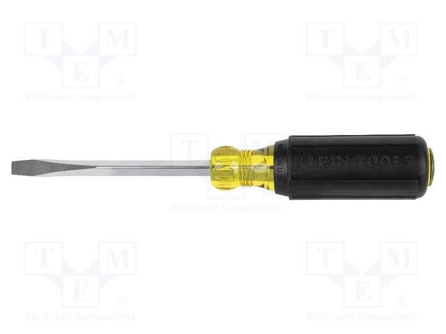 Screwdriver: standard; slot; SL 1/4"; Blade length: 102mm