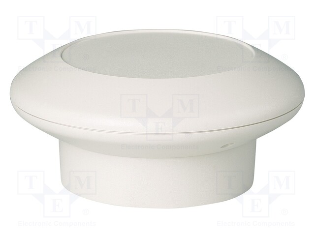 Enclosure: desktop; ART-CASE R110 F; X: 110mm; Y: 110mm; Z: 49mm; ABS