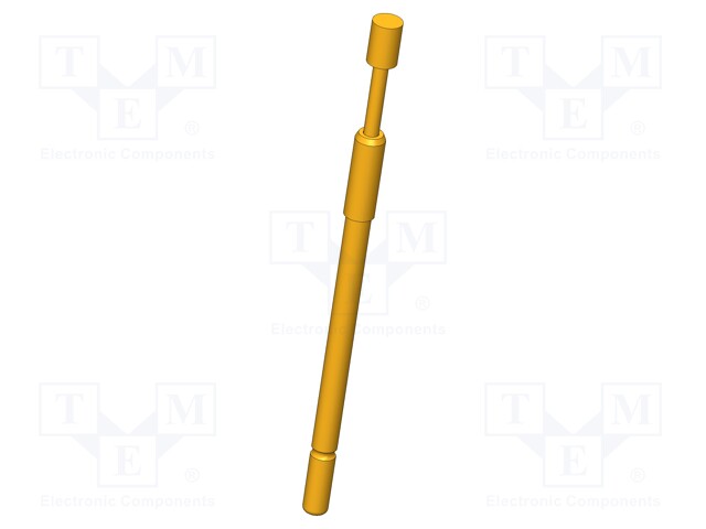 Test needle; Operational spring compression: 4mm; 8A; Ø: 2mm; 3N